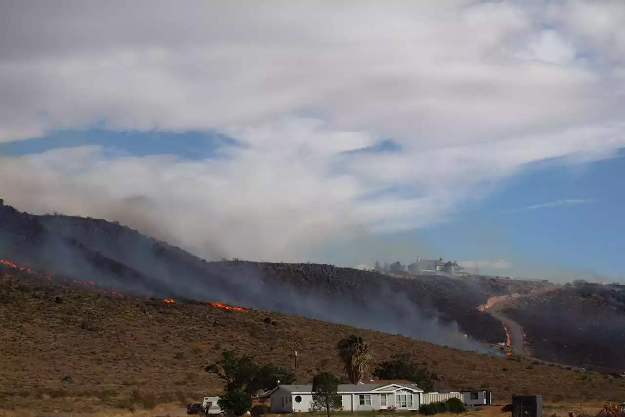 100-acre wildfire burning near St. George deemed to be human-caused