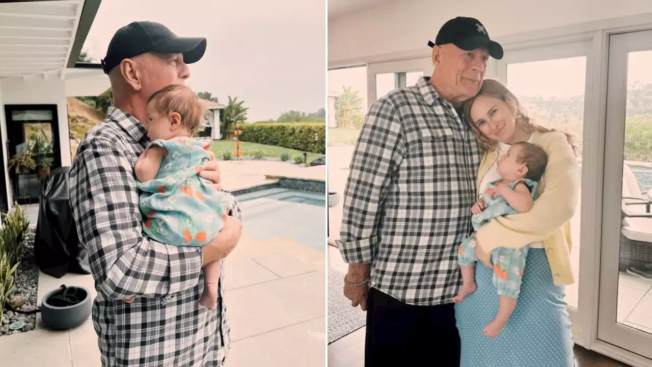 Bruce Willis' first photo as grandpa with Rumer Willis’ baby girl: ‘Something I will treasure’