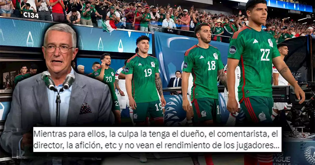 Ricardo Salinas tunde a jugadores de México: ‘Culpan a los dueños, pero vean cómo juegan’