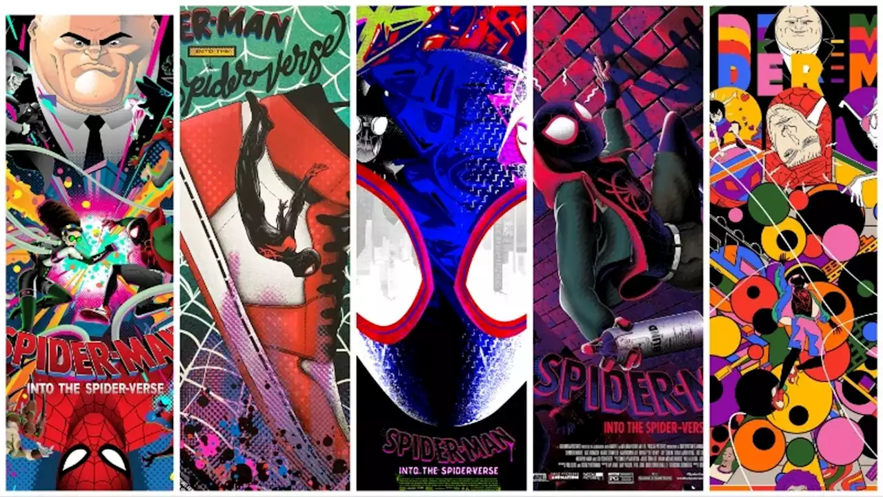 Spider-Man: Into the Spider-Verse Alternate Movie Posters