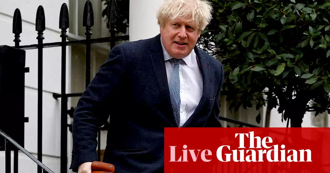 MPs vote to approve Boris Johnson Partygate report – as it happened