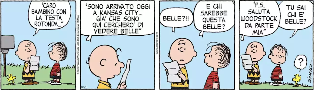 Peanuts 2023 giugno 20 - Il Post