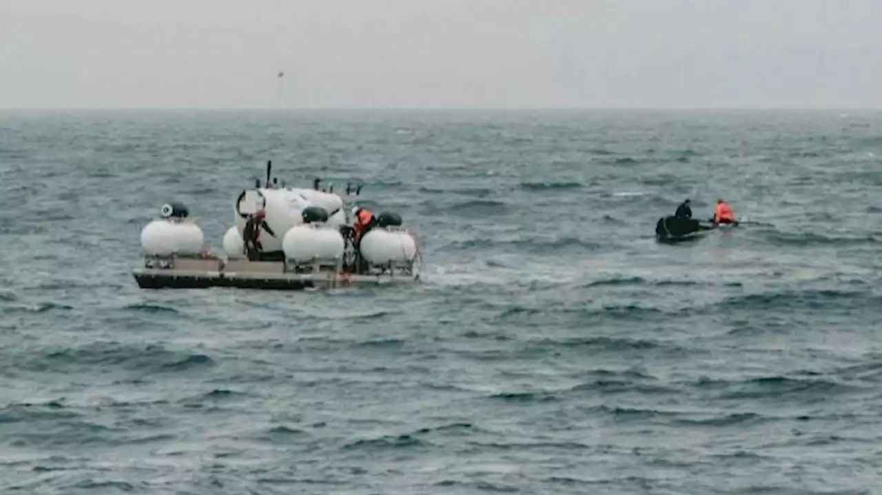 Las últimas imágenes captadas del ‘Titán’, el submarino desaparecido