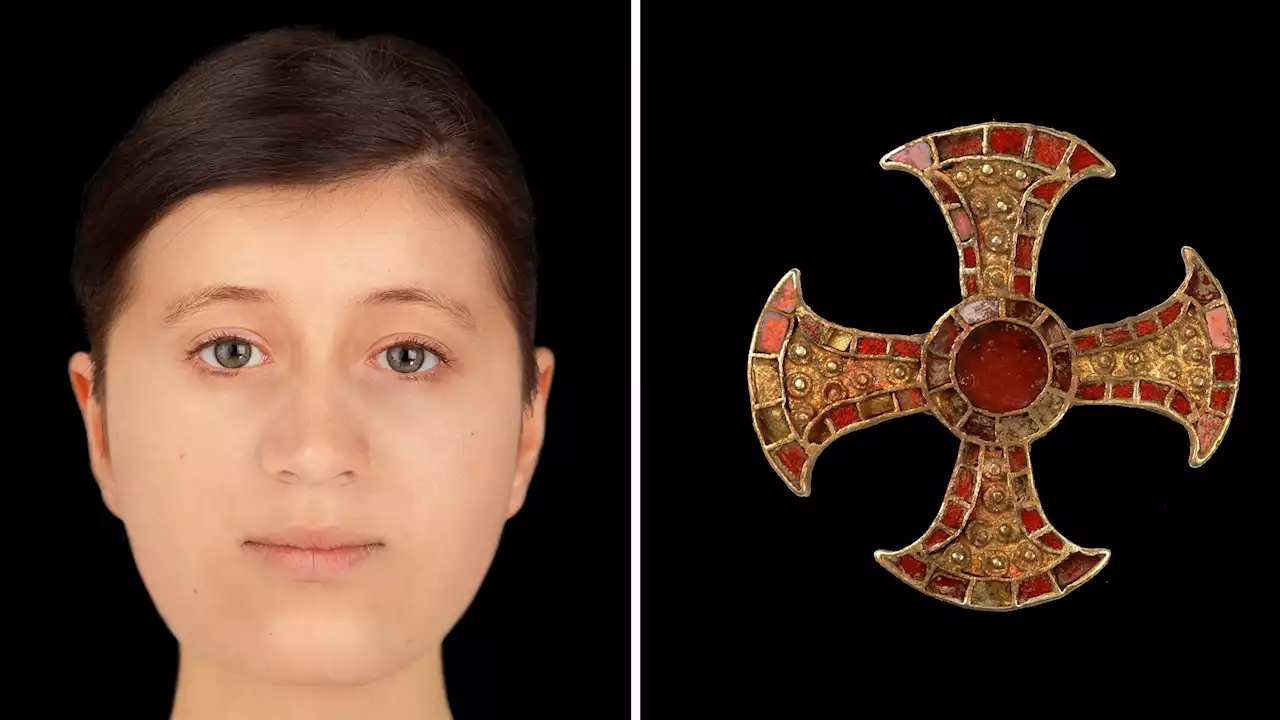 Researchers reconstruct the face of 16-year-old Anglo-Saxon girl from the seventh century