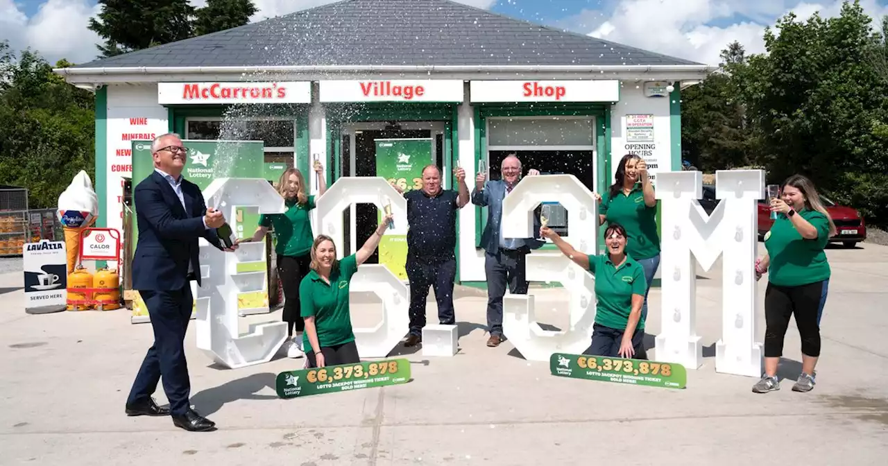 Shops that sold €6m Lotto tickets named and owners’ reactions are hilarious