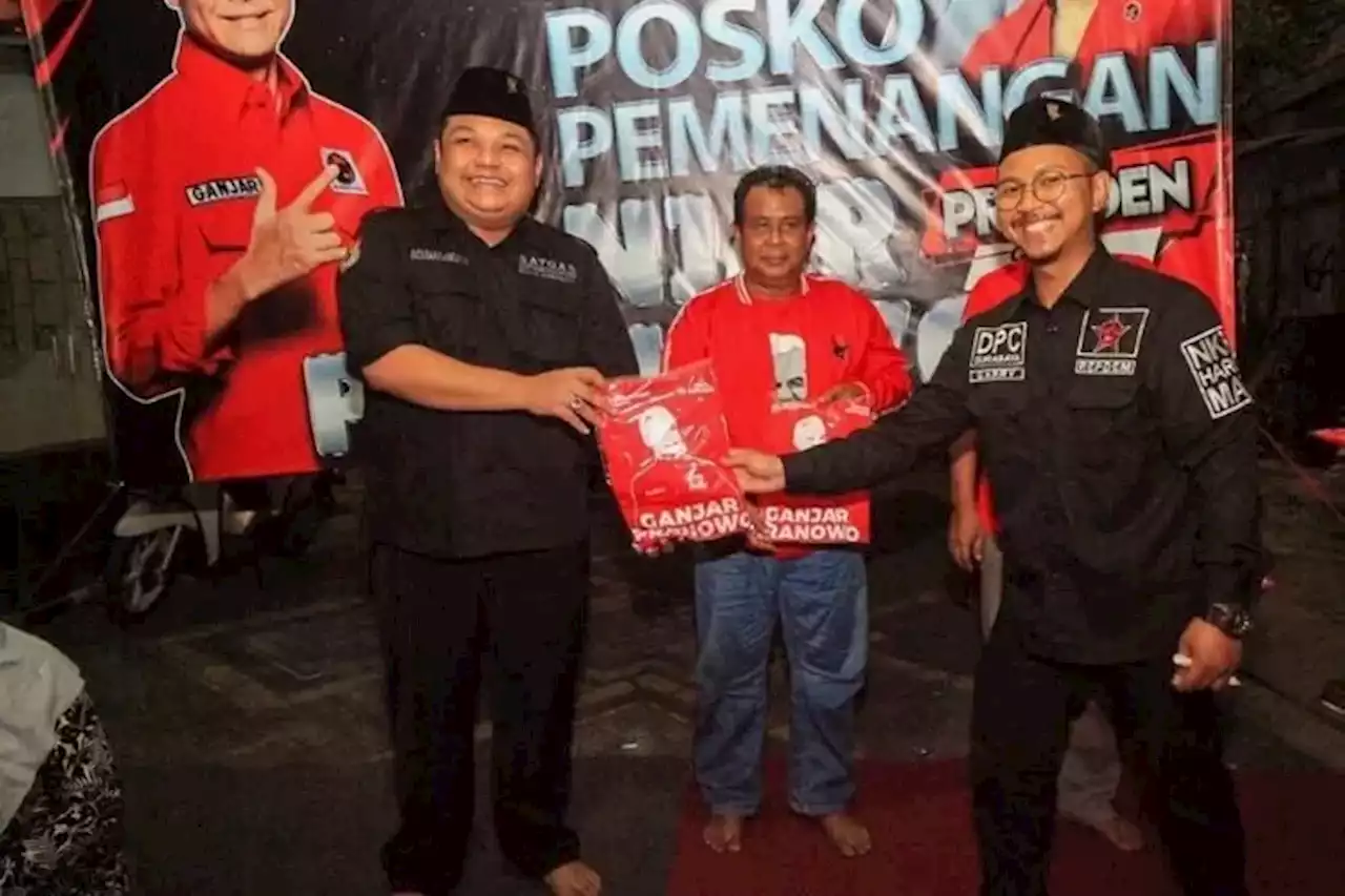 Relawan Bergerak untuk Ganjar Pranowo, Repdem Dirikan Posko GP di Surabaya - Jawa Pos