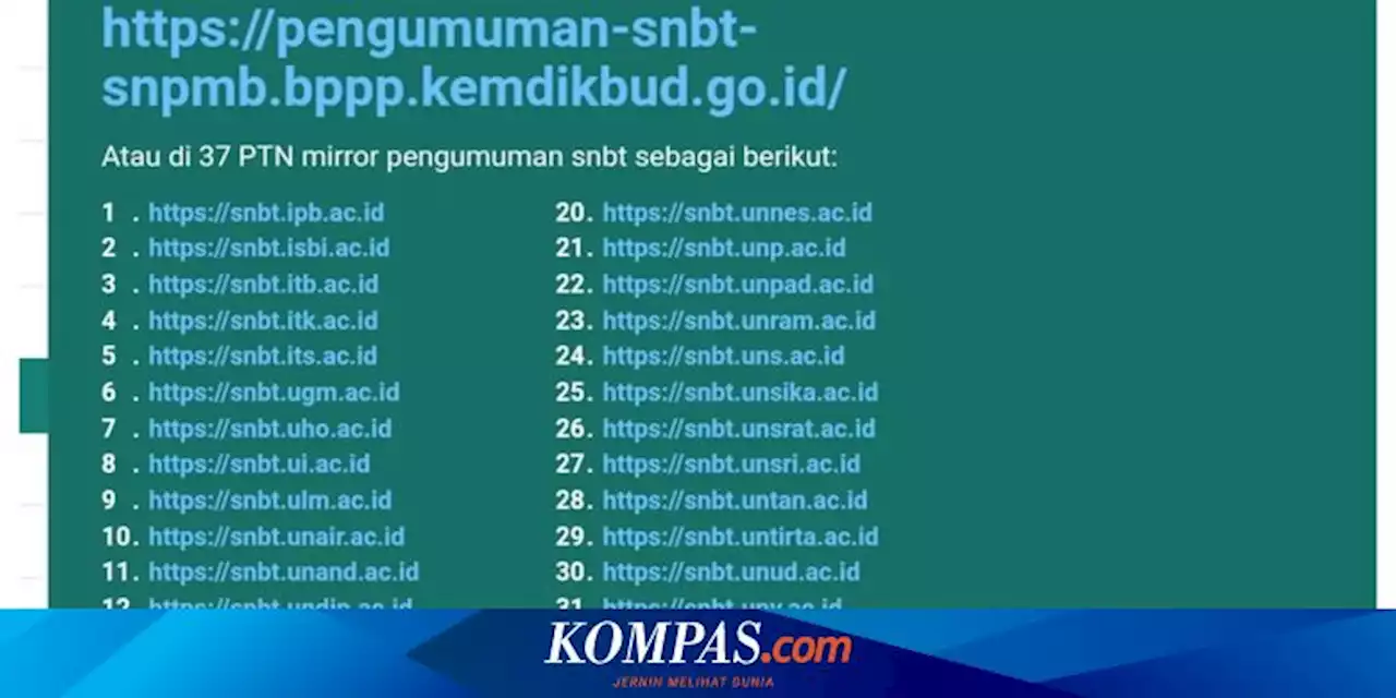 5 Universitas Negeri yang Masih Buka Seleksi Mandiri Tanpa Syarat Nilai UTBK