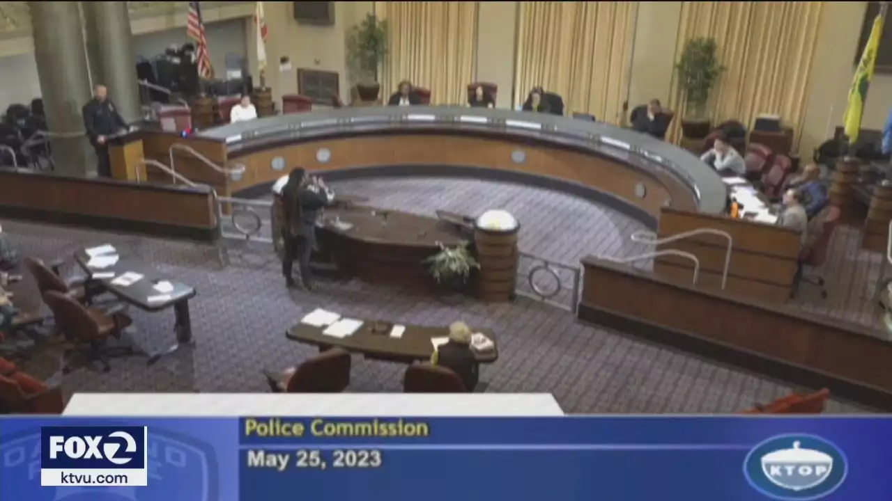 Commission to select Oakland police chief search firm amid calls for 2 commissioners to resign