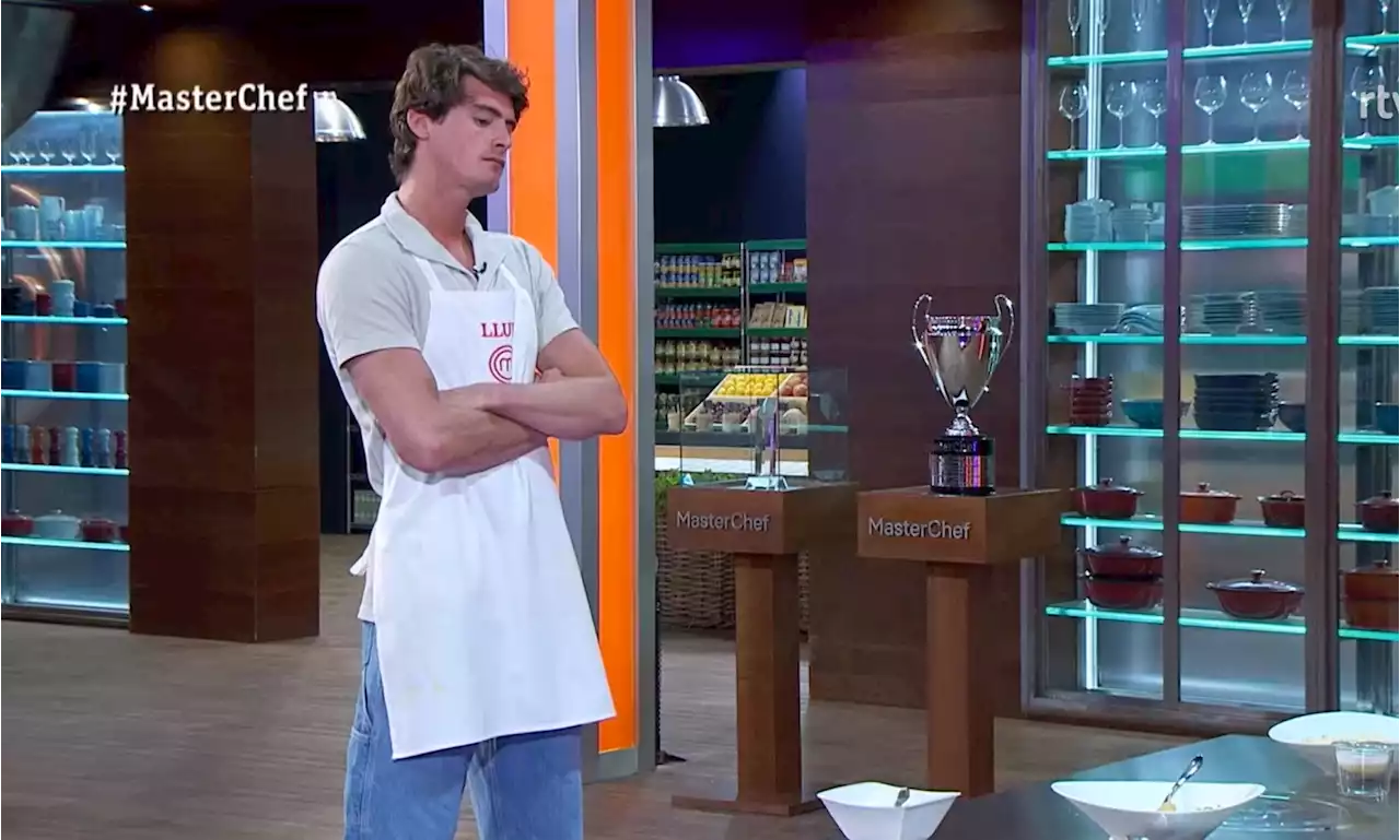 El enfado de Lluís con el jurado de 'Masterchef' que empaña la gran final del concurso: 'Es una falta de respeto'