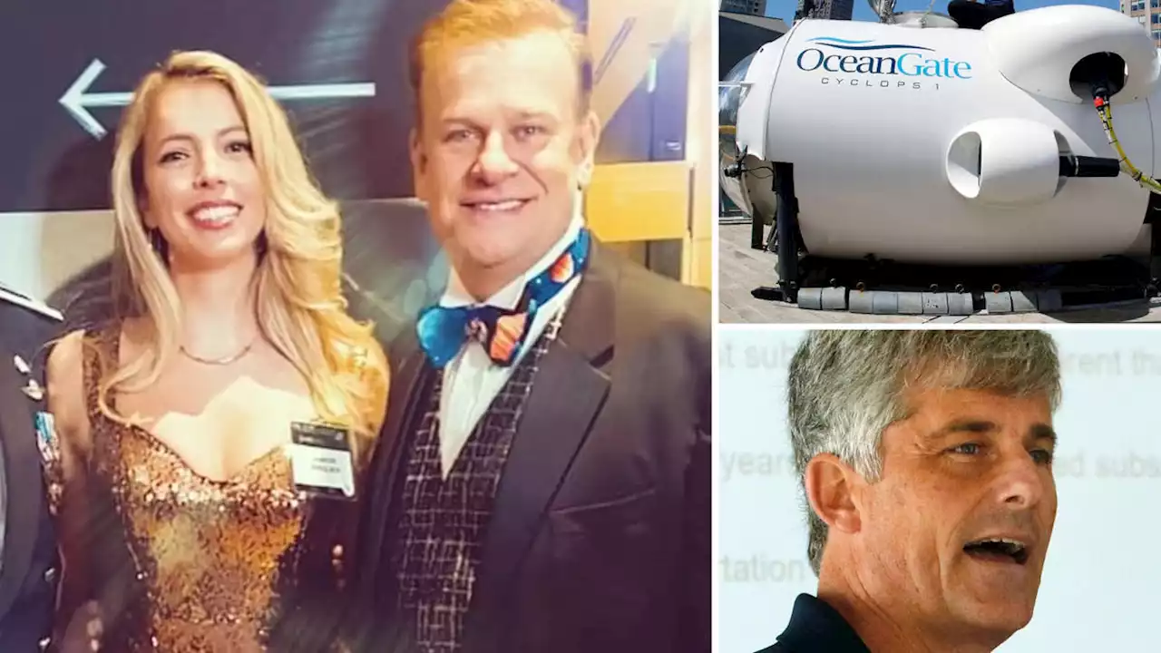 'Trapped... and no-one can reach them': Friend of billionaire on Oceangate Titanic submarine tells of her biggest fear