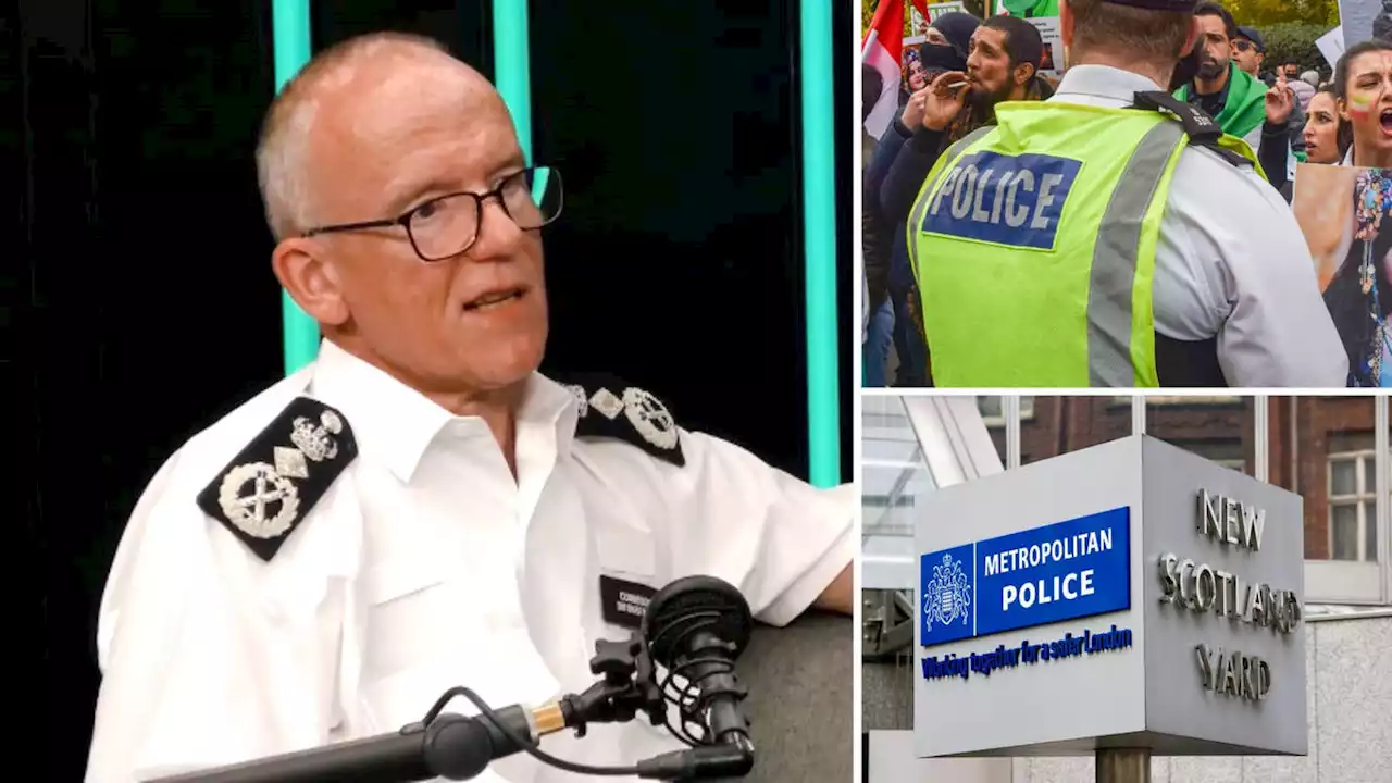 'Well over' 500 Metropolitan Police officers on restricted duties and hundreds more suspended, Sir Mark Rowley reveals