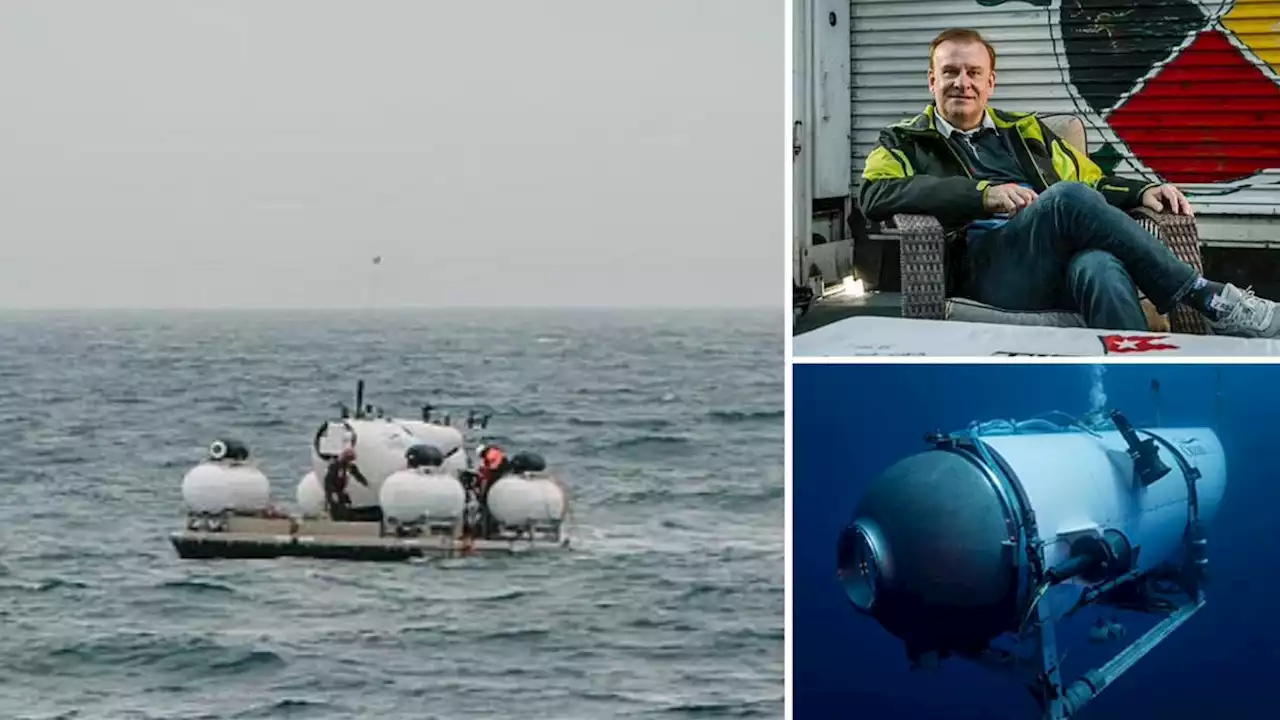 Final picture of Titanic submarine as rescuers have just 70 hours to find five missing tourists