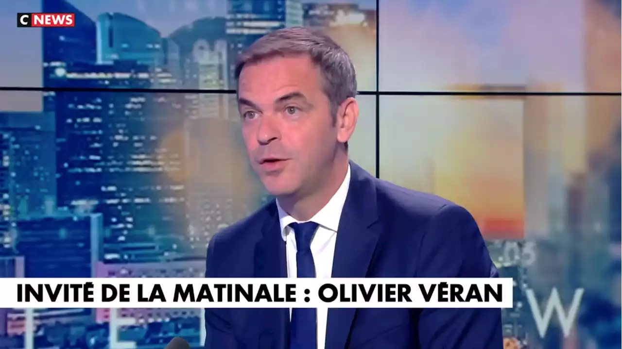 Le médecin Olivier Véran gêné pour justifier la bière cul sec de Macron