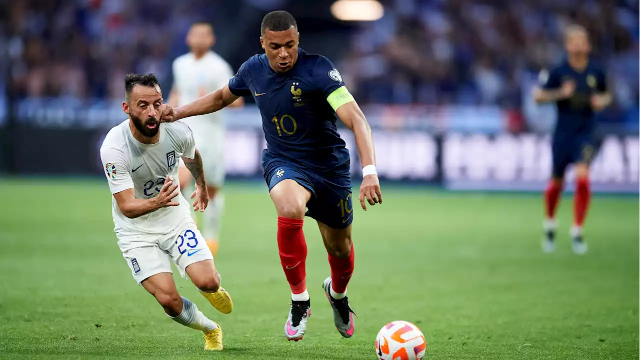 Le résumé du match France-Grèce et le but de Mbappé