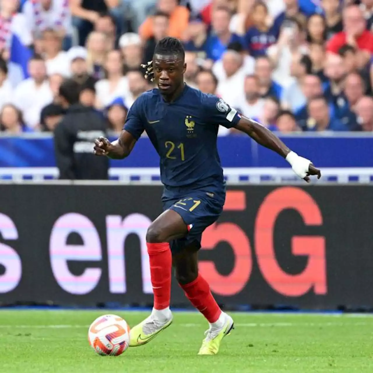 Eduardo Camavinga n'a pas été gauche dans le milieu des Bleus