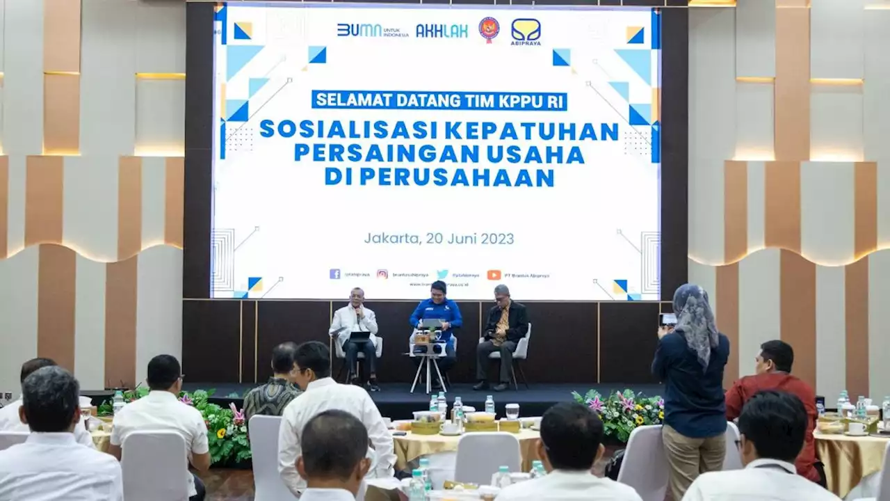 Brantas Abipraya Komitmen Wujudkan Persaingan Usaha yang Sehat di Industri Konstruksi