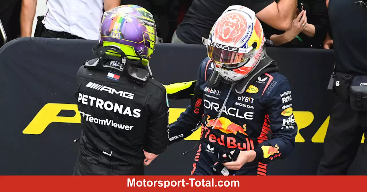 Lewis Hamilton staunt: Das Heck von Red Bull ist der Wahnsinn!