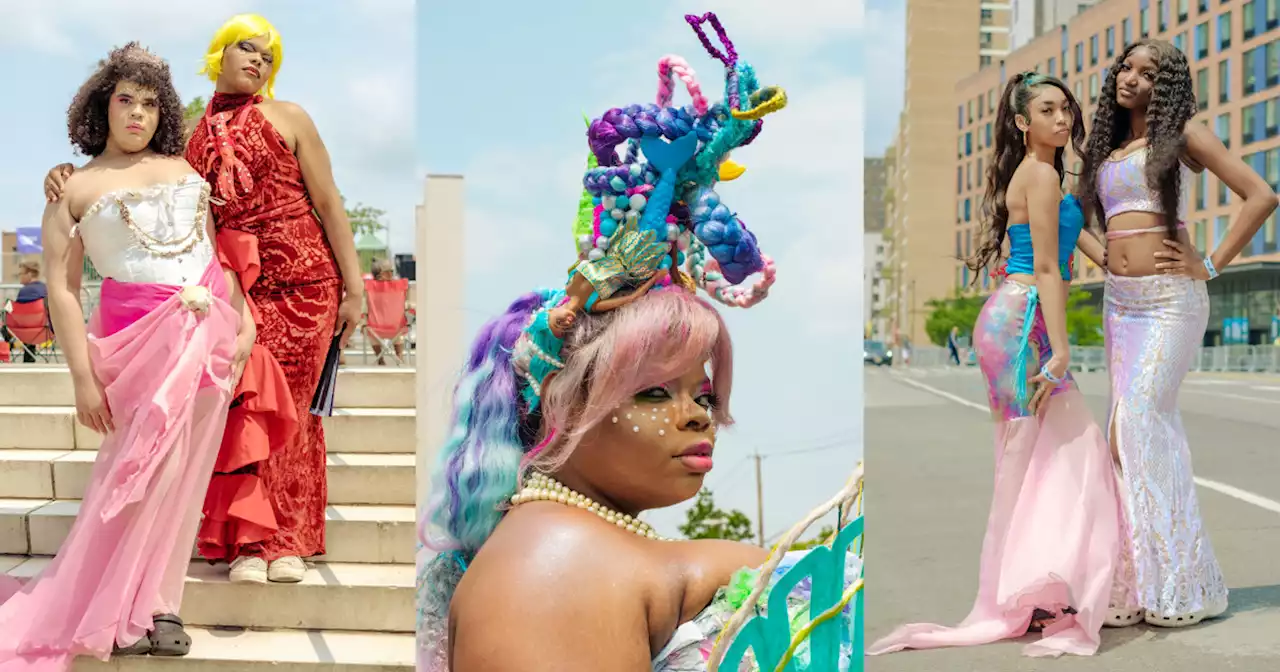 Black mermaids came to slay at annual Coney Island parade