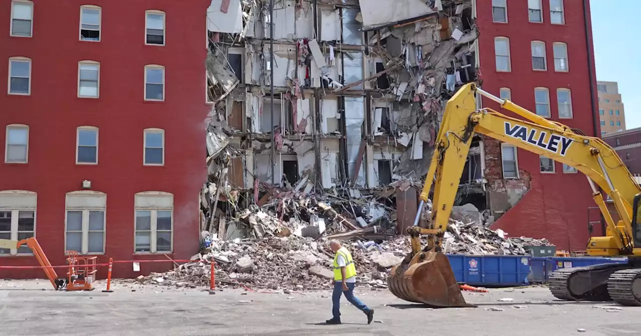 Survivors say Iowa building collapse has left its close-knit community in ruins