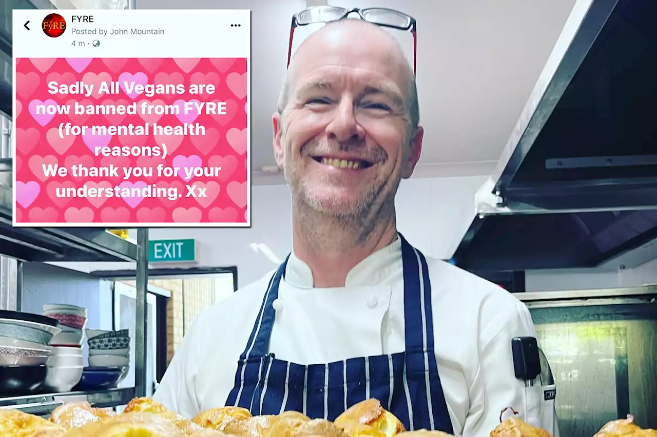 Why this celebrity chef banned vegans from his restaurant: ‘They can f–k off’