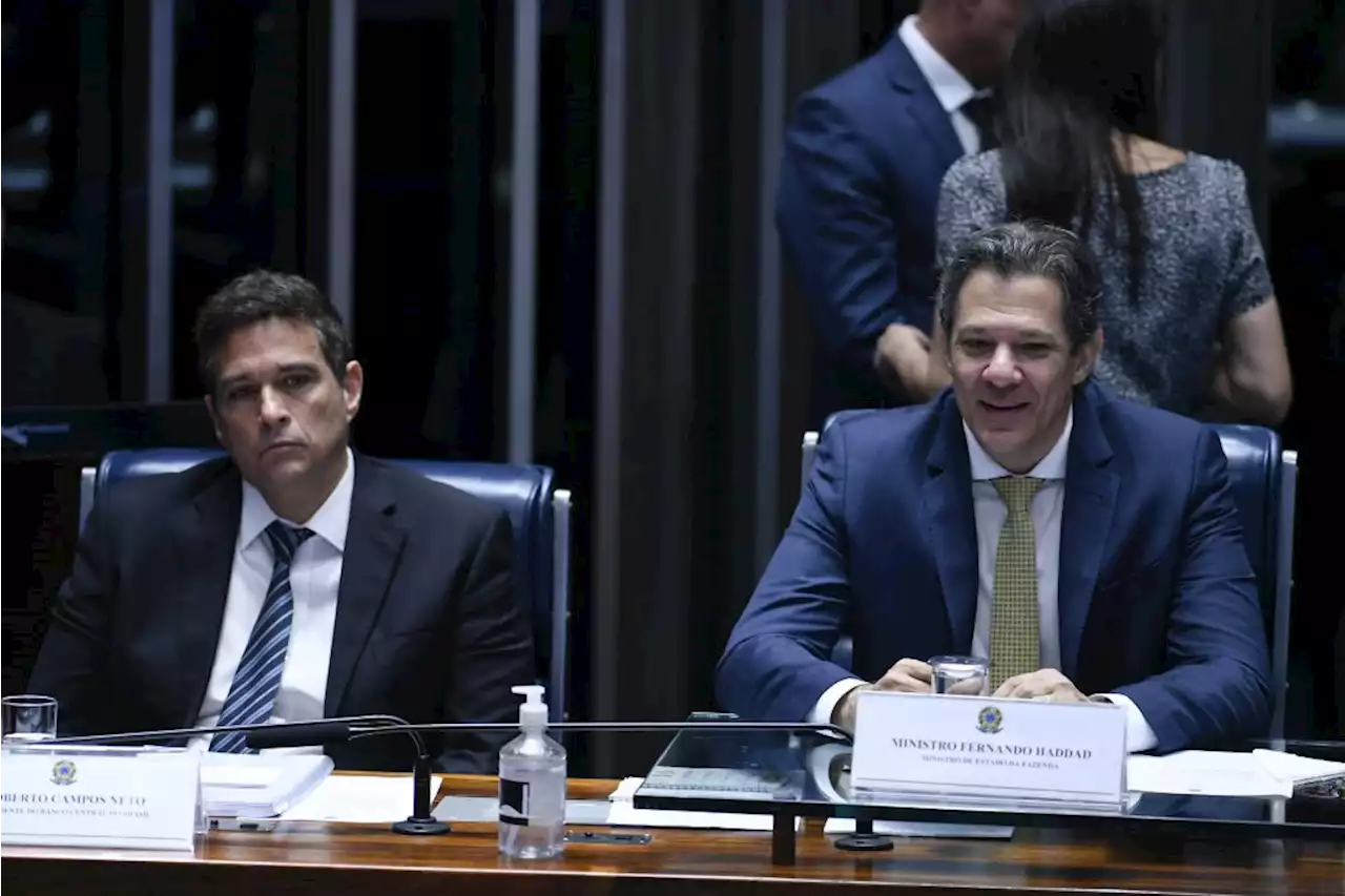 Haddad e Campos Neto almoçam juntos às vésperas do Copom