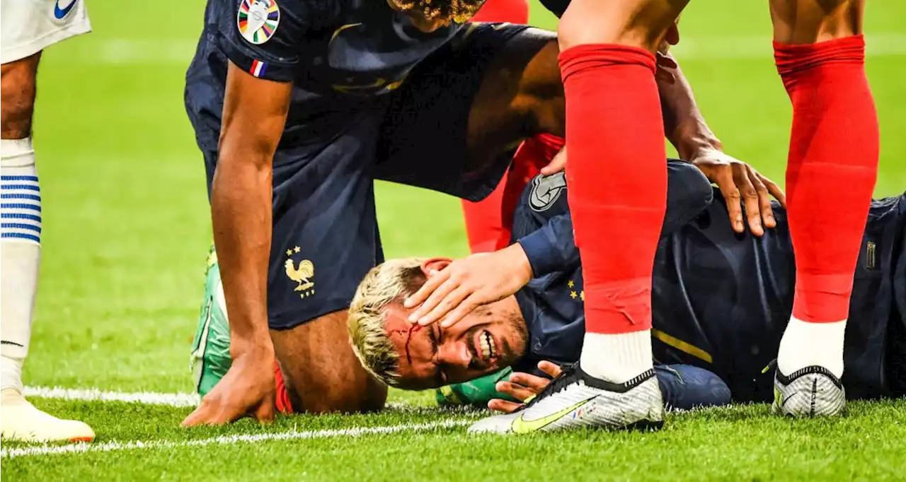 France - Grèce : l'image géniale de Griezmann après son choc impressionnant