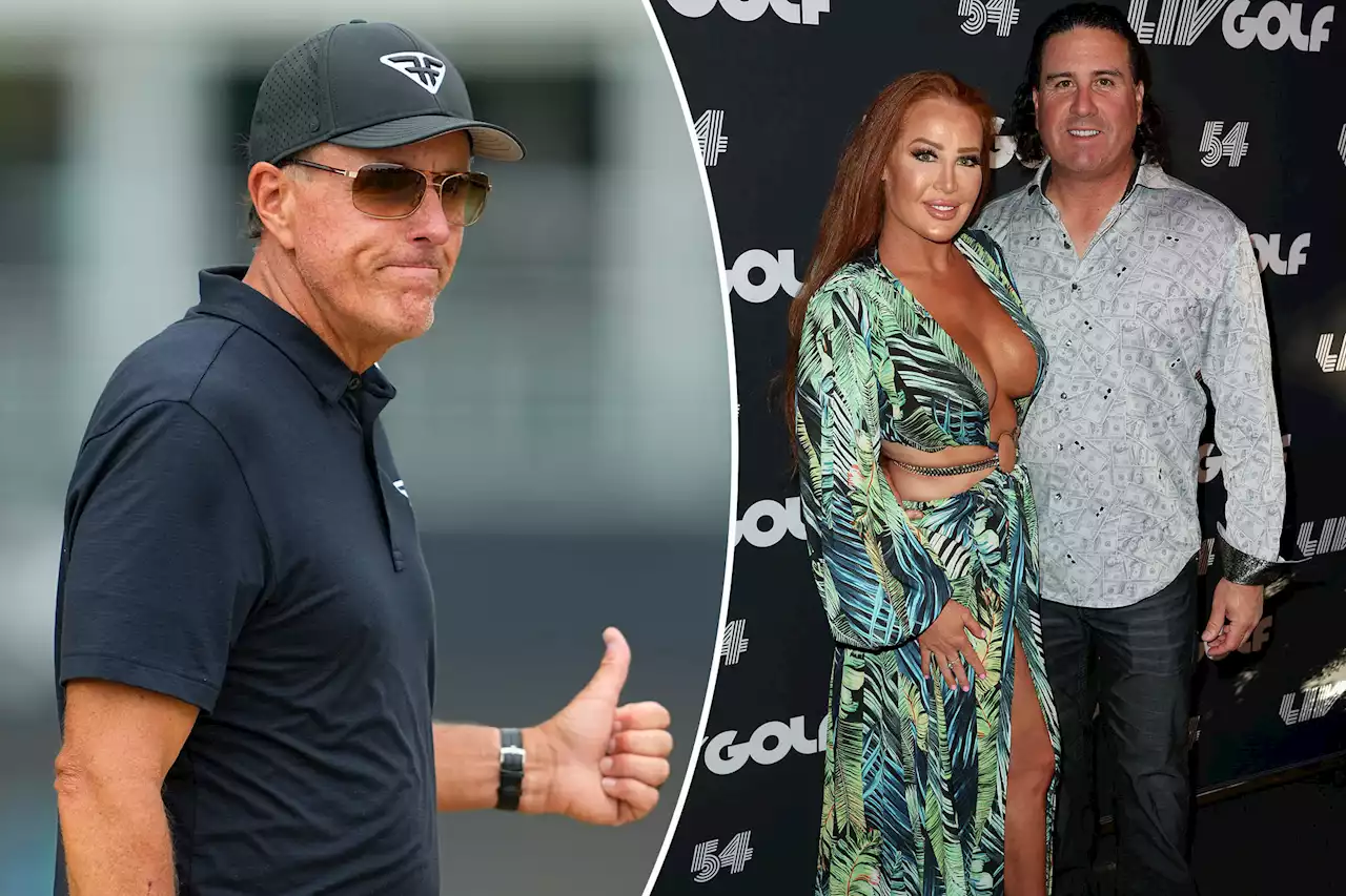 Phil Mickelson showed Pat Perez’s wife ‘offensive’ pic, book alleges