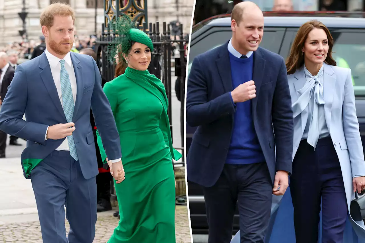 Why William and Kate wear blue and Meghan and Harry wear green