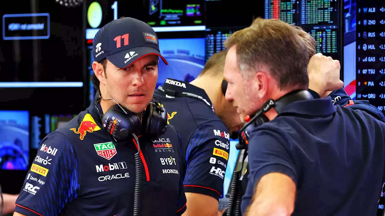 Sergio Perez told to ‘up his game’ with Red Bull seat not secure