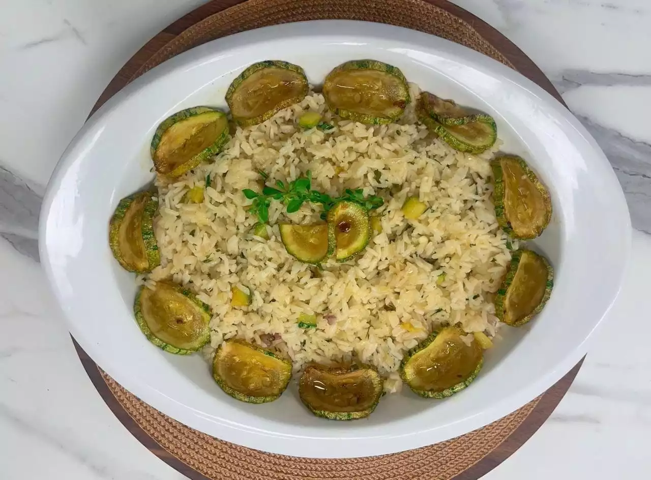 Arroz com abobrinha | Band Receitas