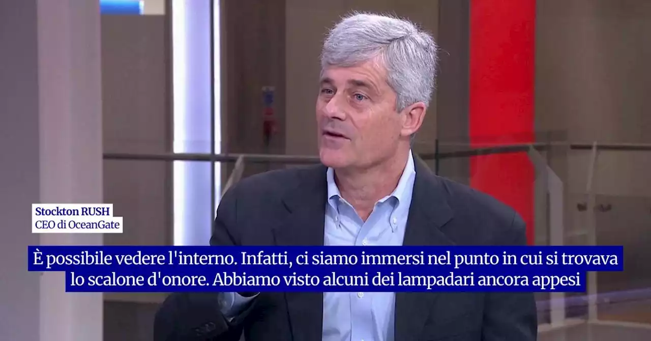 Il CEO di OceanGate racconta una visita al relitto del Titanic