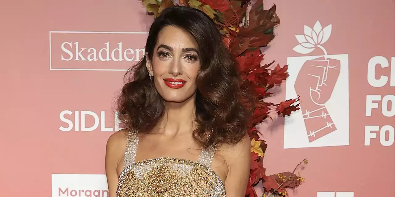 Amal Clooney’s sun-kissed curls are the ultimate summer hair inspiration