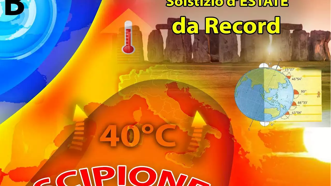 Previsioni meteo, è l’estate di Scipione: quattro giorni da 40 gradi