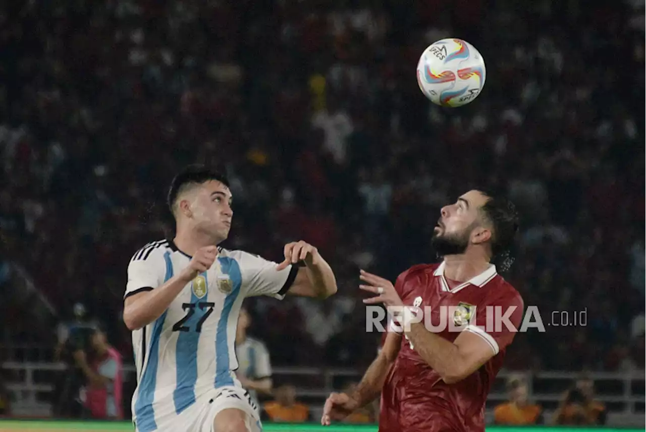 Anggota DPR Bangga dengan Permainan Timnas saat Ladeni Argentina