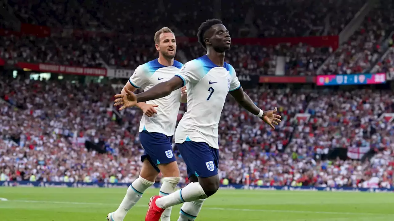 Qualifications Euro 2024: l'Angleterre humilie la Macédoine du nord avec un triplé de Saka