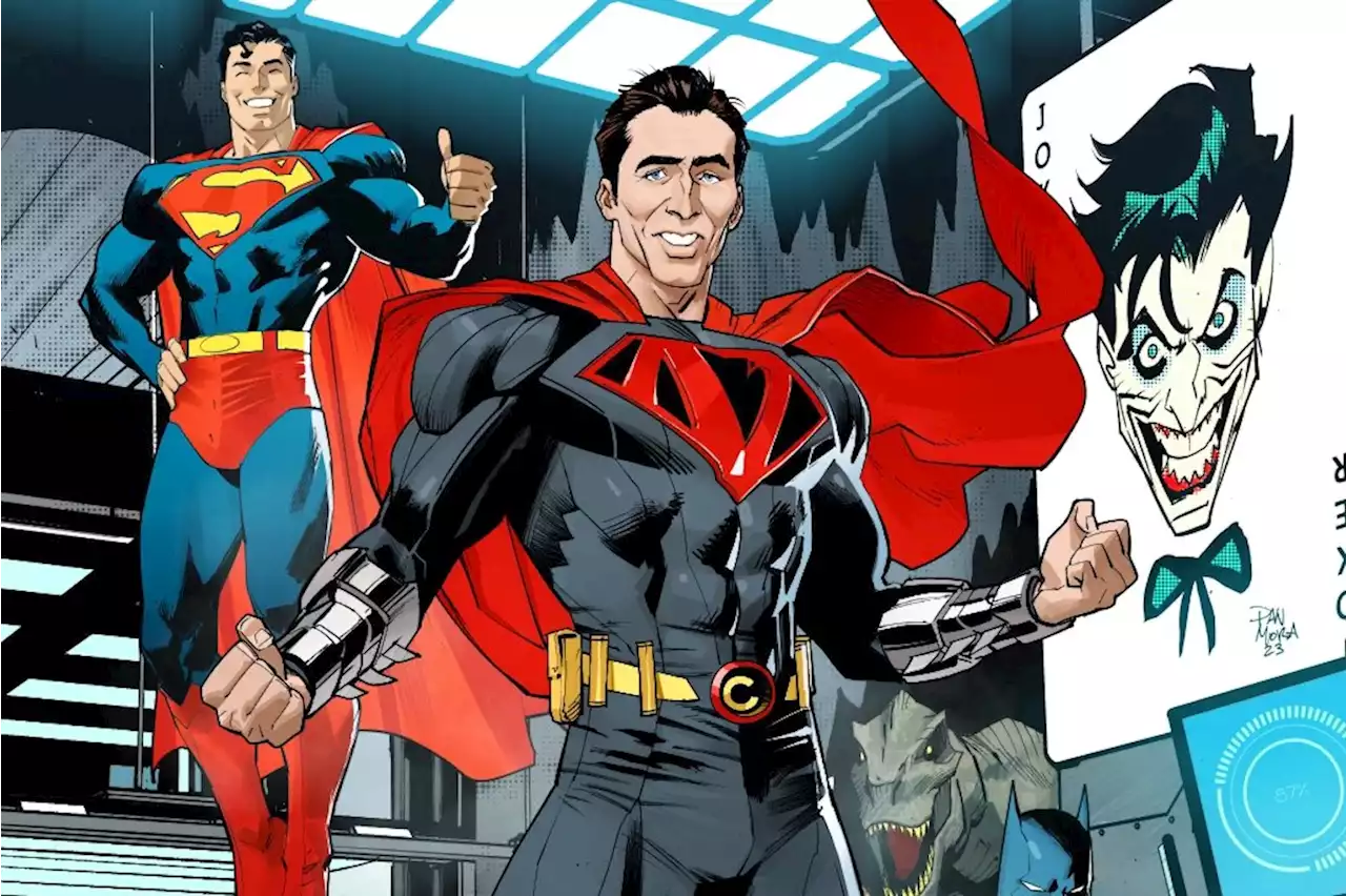 Exclusive: Nicolas Cage's Superman Graces the Cover of DC Comics