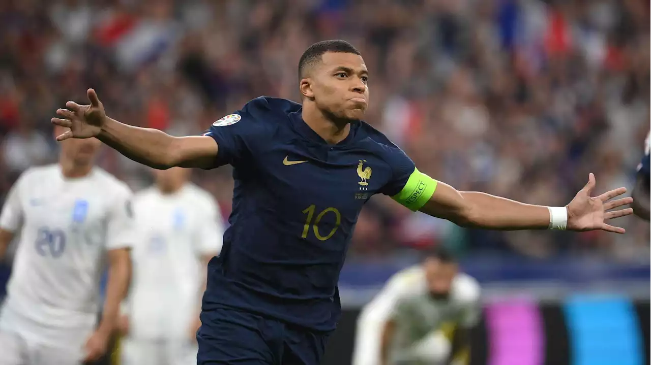 Kylian Mbappé assomme la Grèce, se rapproche de Platini et retouche un vieux record de Fontaine