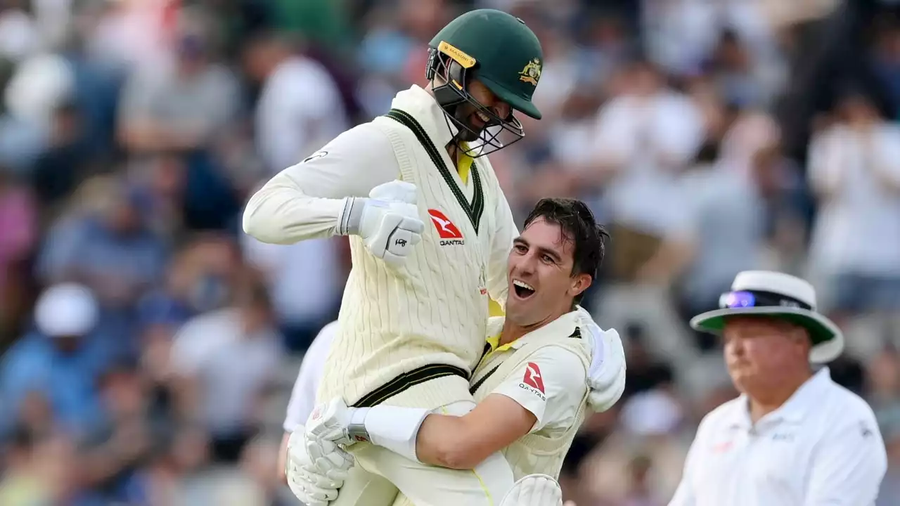 Pat Cummins stars as Australia stuns England to win first Ashes Test