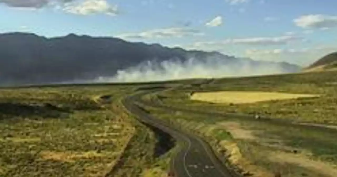 Wildfire that threatened homes in southern Utah is stopped — for now