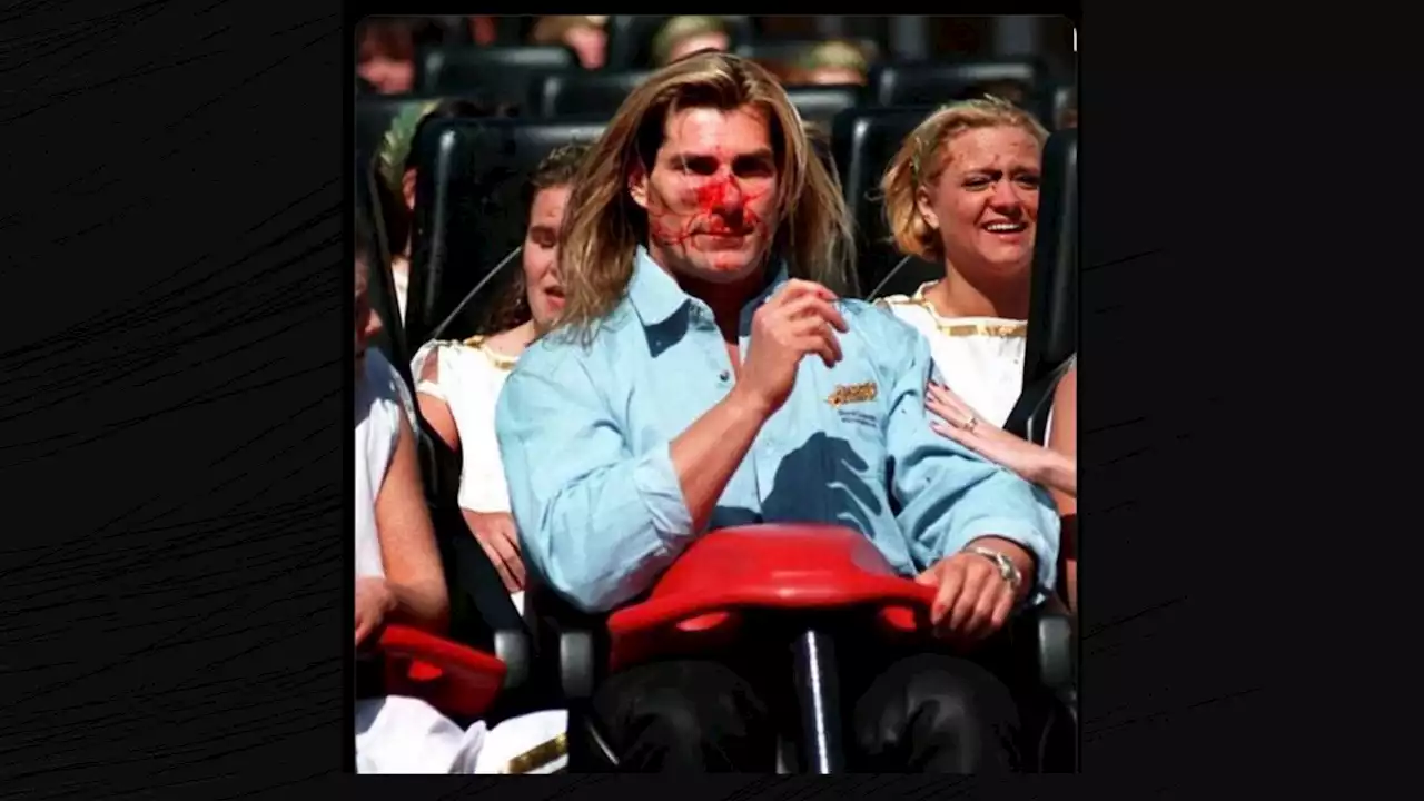 Was Fabio Hit in the Face by a Goose While on a Roller Coaster?