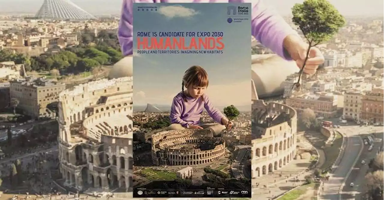 Roma Expo 2030, pubblicità sul Financial Times con la bambina del Colosseo