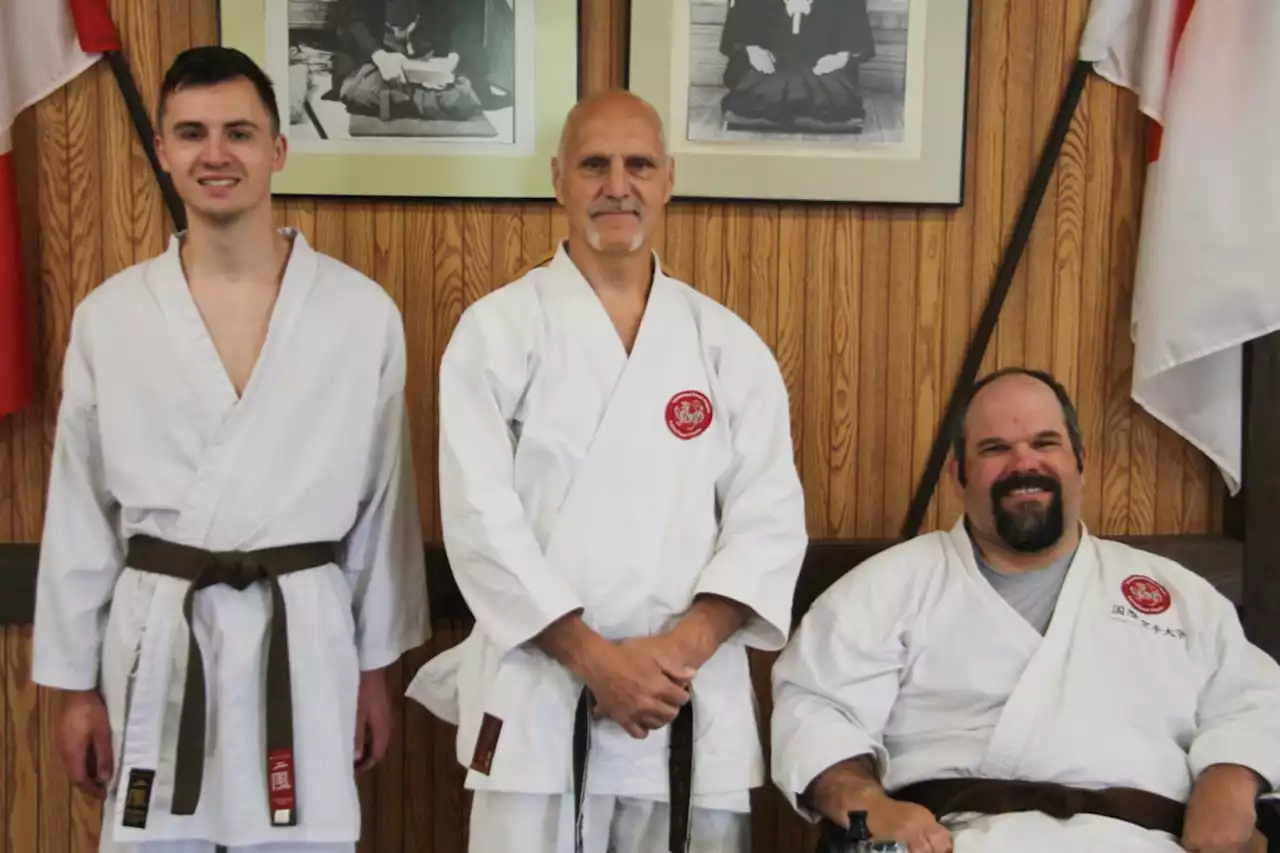 Nothing could stop these two Sault men from earning black belts