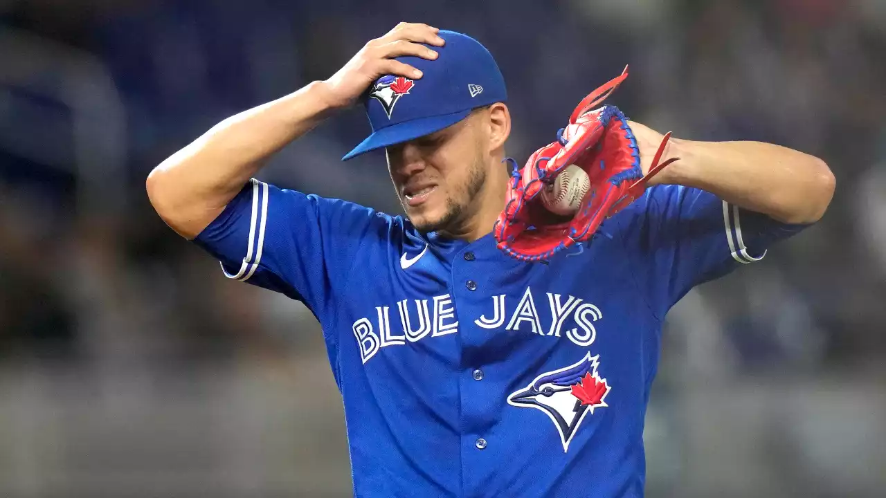 Berrios dragged to worst start in two months, Blue Jays blitzed by Arraez’s Marlins