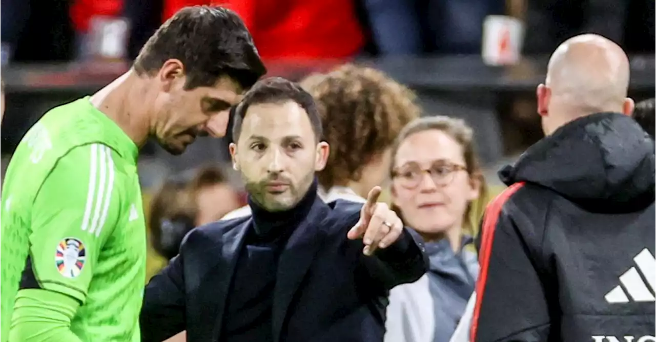 Diables rouges: l’affaire «Courtois» éclipse le match en Estonie