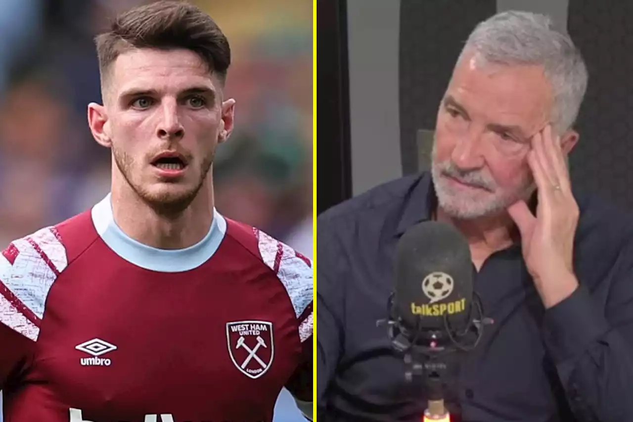 Glaring weakness in £100m Declan Rice's game highlighted by Graeme Souness