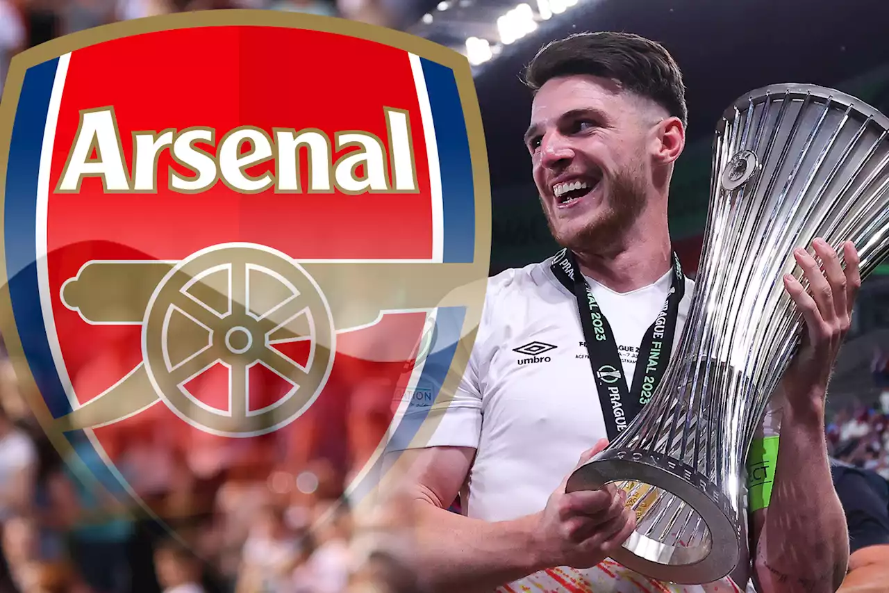 West Ham to reject second record-breaking bid from Arsenal for Declan Rice