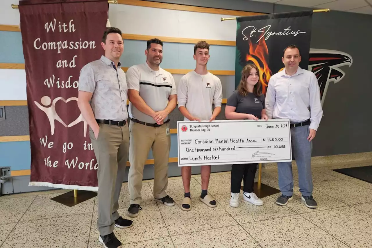 St. Ignatius students raise money for CMHA