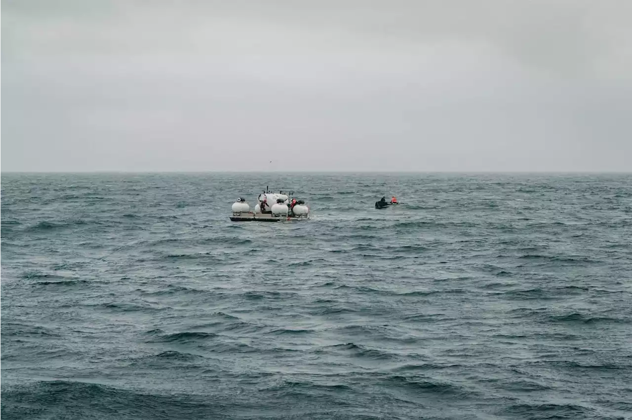 This is the final image taken of the Titanic submersible hours before it vanished