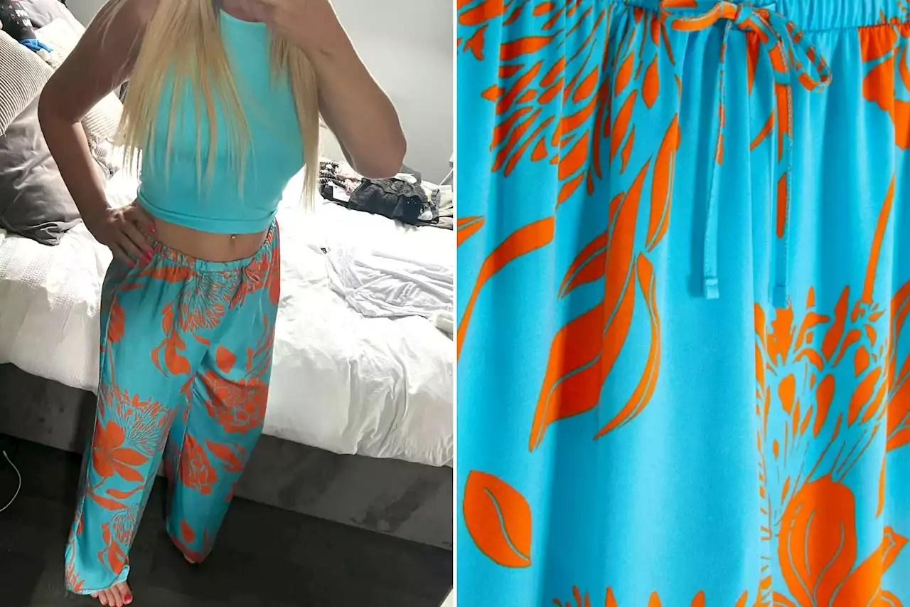 Woman shows off £12 Primark pyjama bottoms she’s bought for holiday outfit