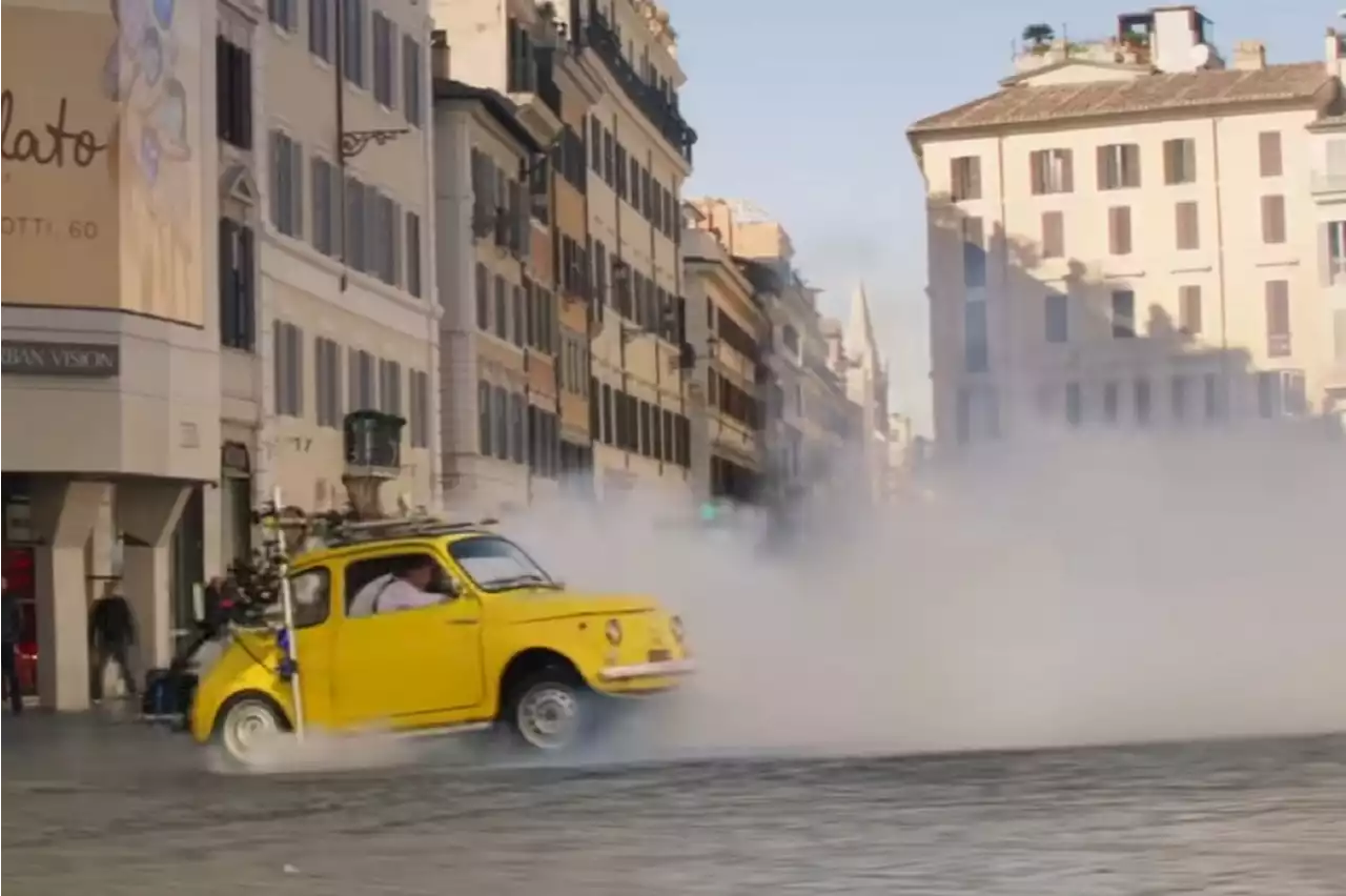 Watch: Tom Cruise drifts Fiat one-handed in new 'Mission: Impossible'